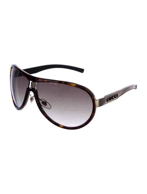 brown gucci aviator sunglasses|gucci gradient pilot sunglasses.